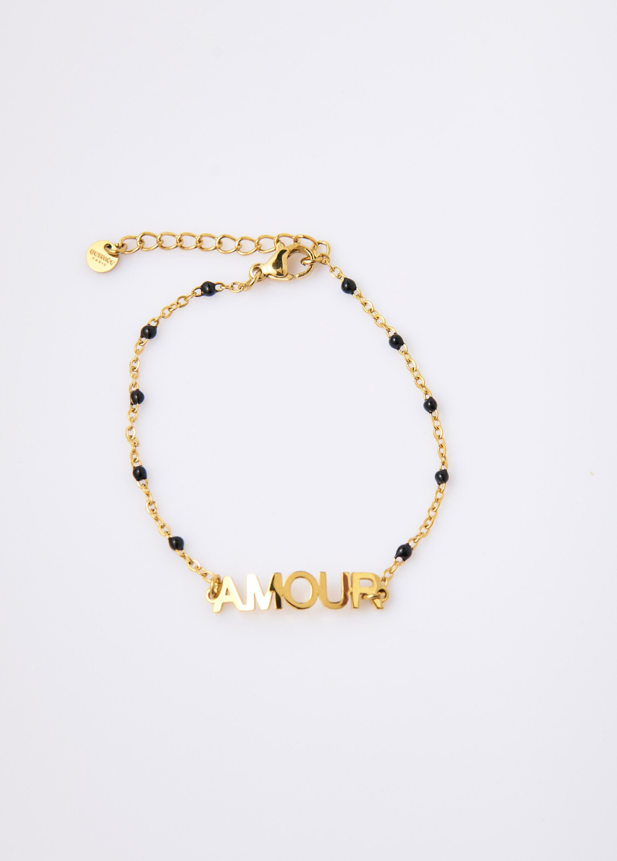 Stainless_steel_beaded_mesh_bracelet_with_message_Golden_FA1_slim
