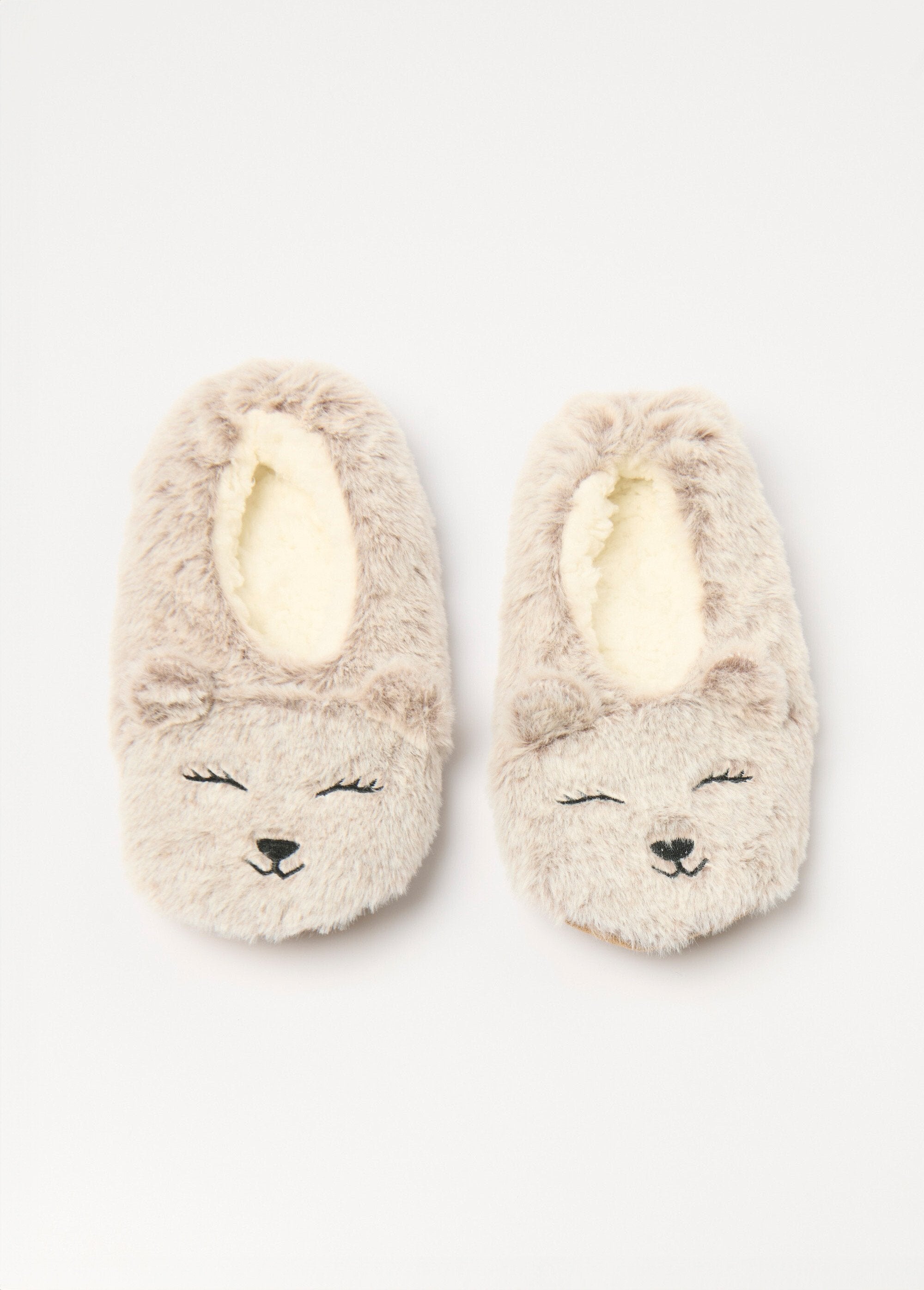 Warm_animal_faux_fur_slippers_Beige_FA1_slim