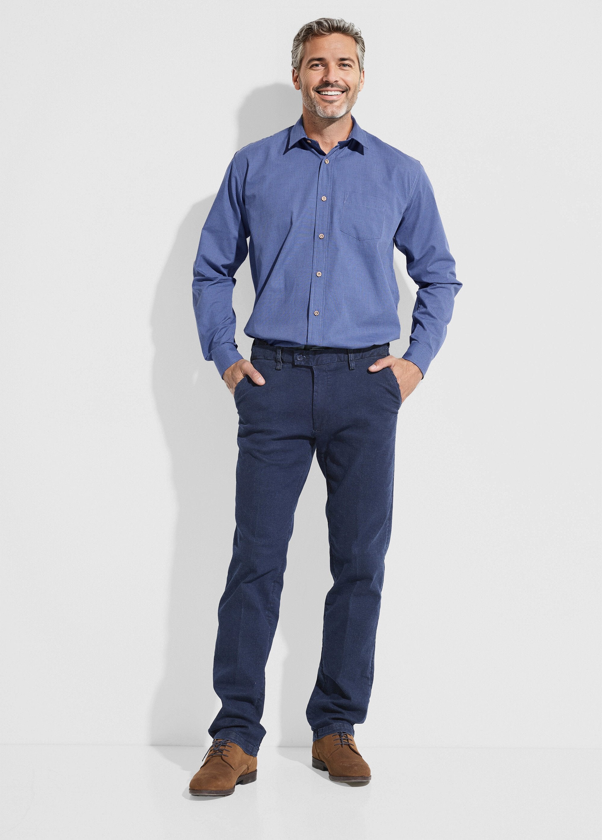 Long-sleeved_micro-checked_shirt_Blue_SF1_slim
