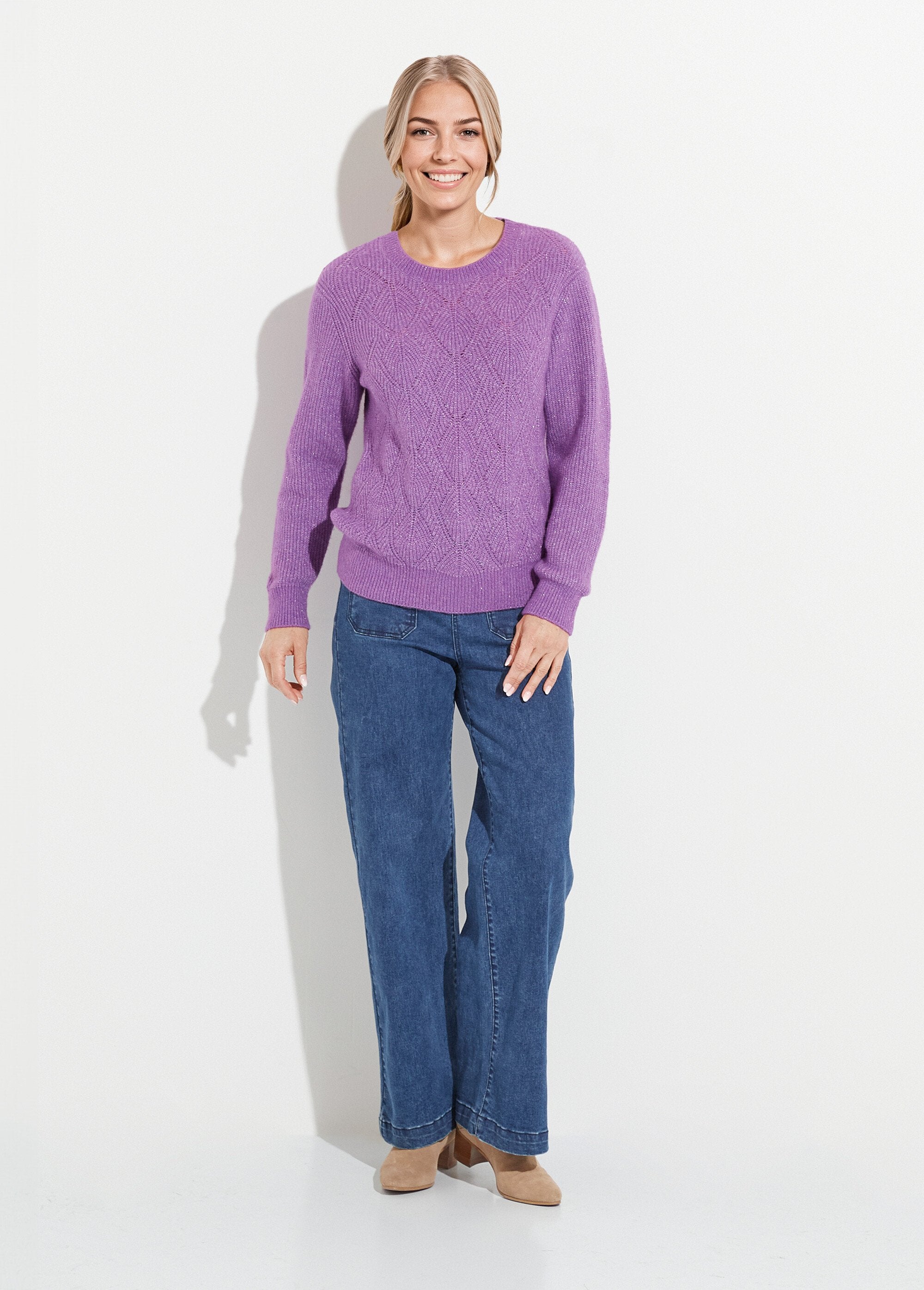 Soft_openwork_sweater_in_recycled_fibers_and_wool_Purple_SF1_slim
