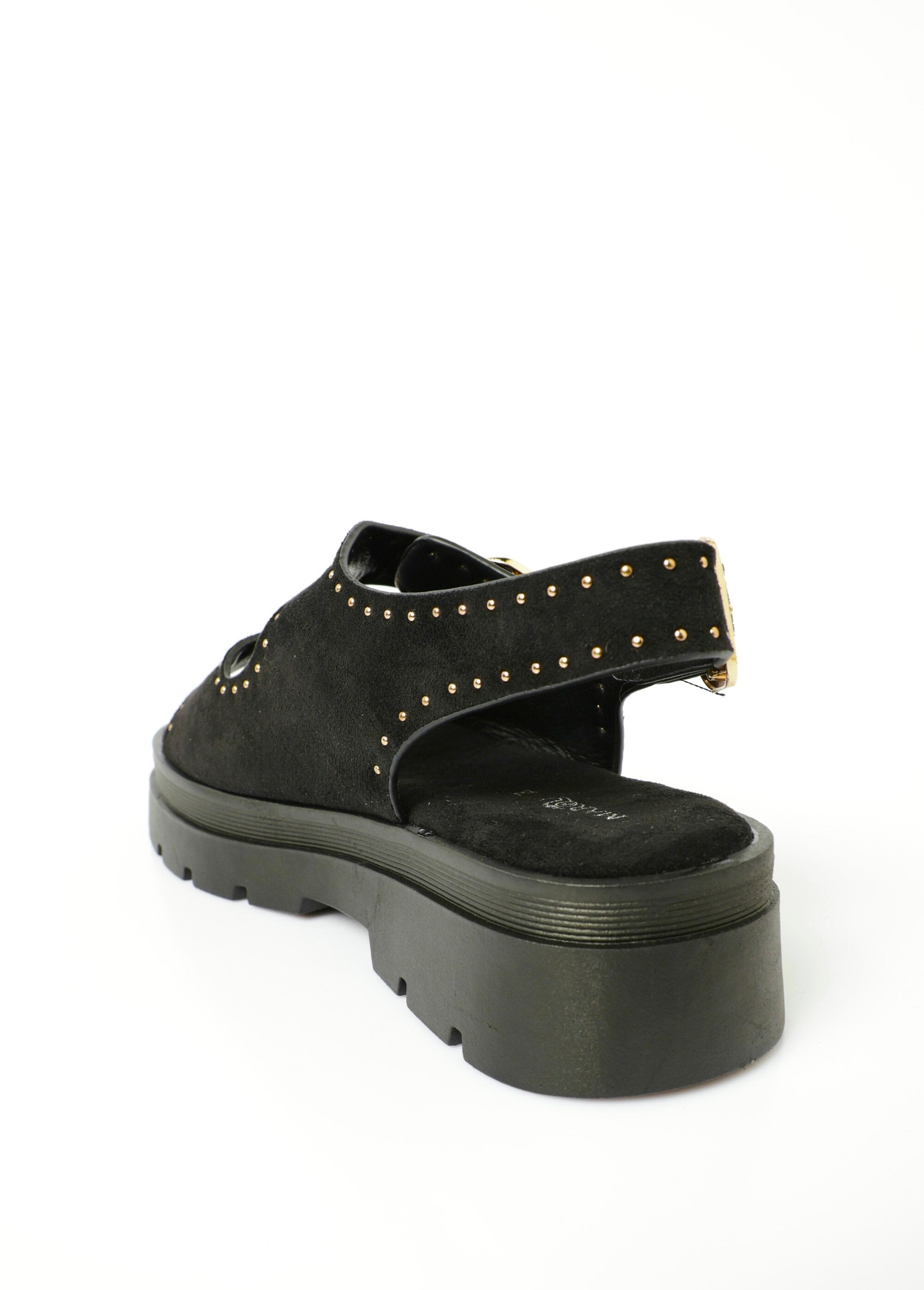 Suede-effect_wedge_sandals_with_buckles_Black_DO1_slim