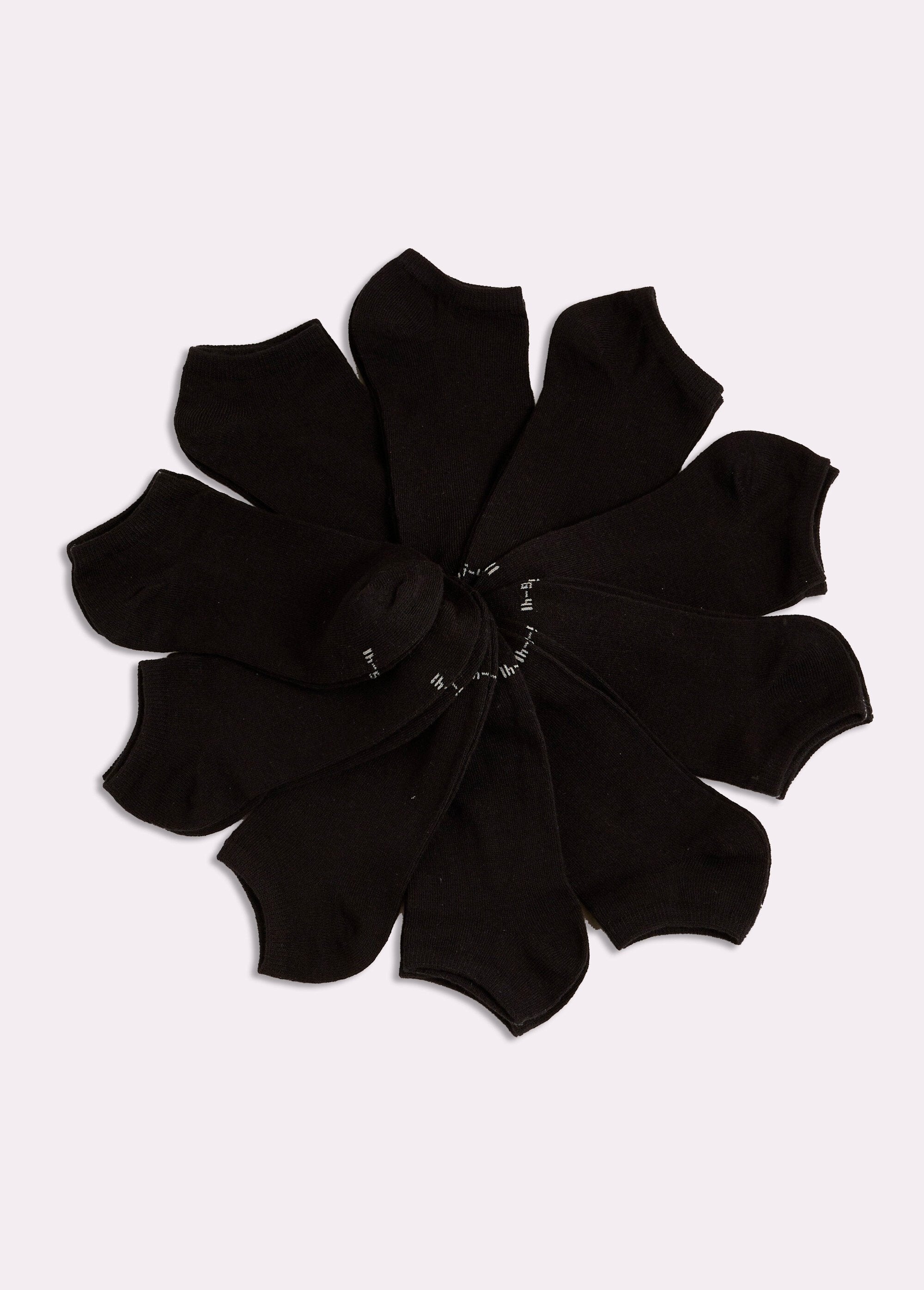 Plain_low_socks_Black_FA1_slim