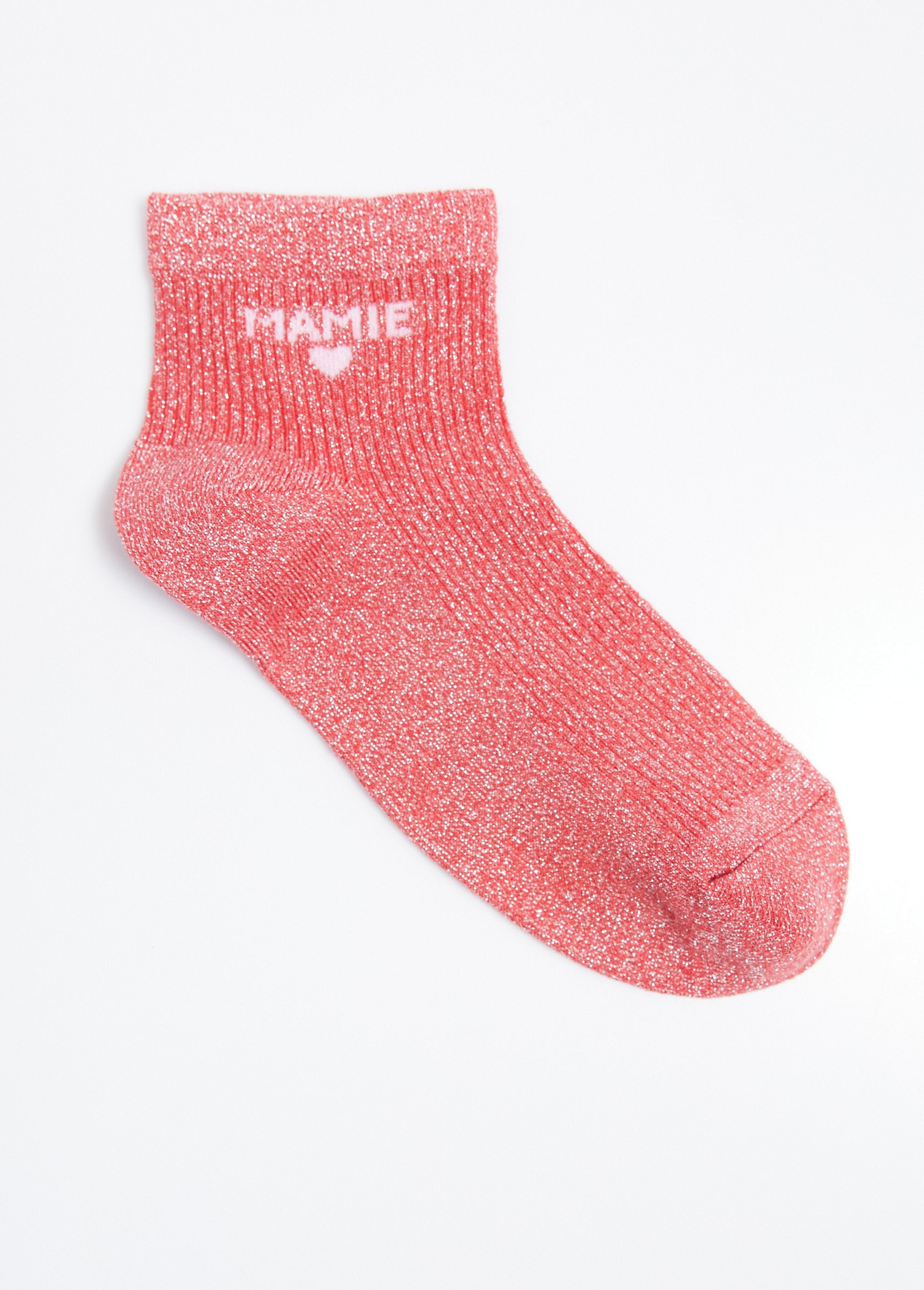 Metallic_thread_socks,_MAMIE_message_Red_DE1_slim