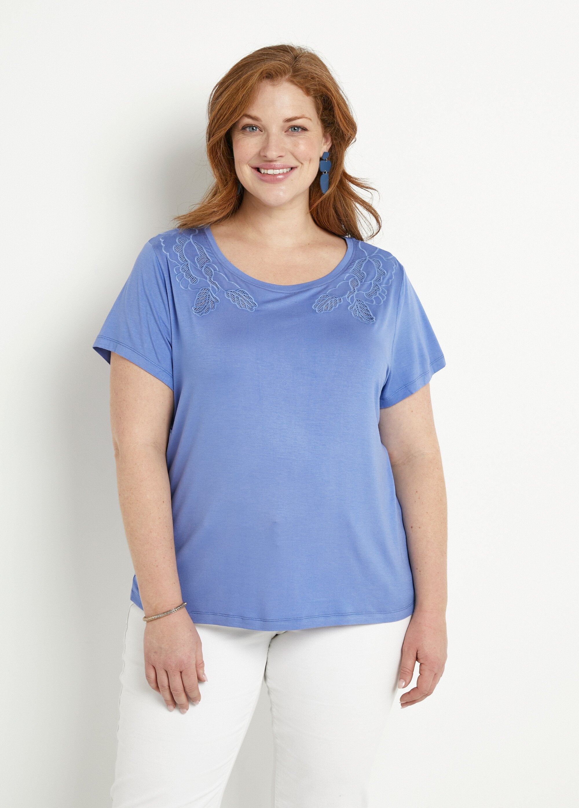 Openwork_embroidered_cotton_round_neck_T-shirt_Lavender_FA1_curvy