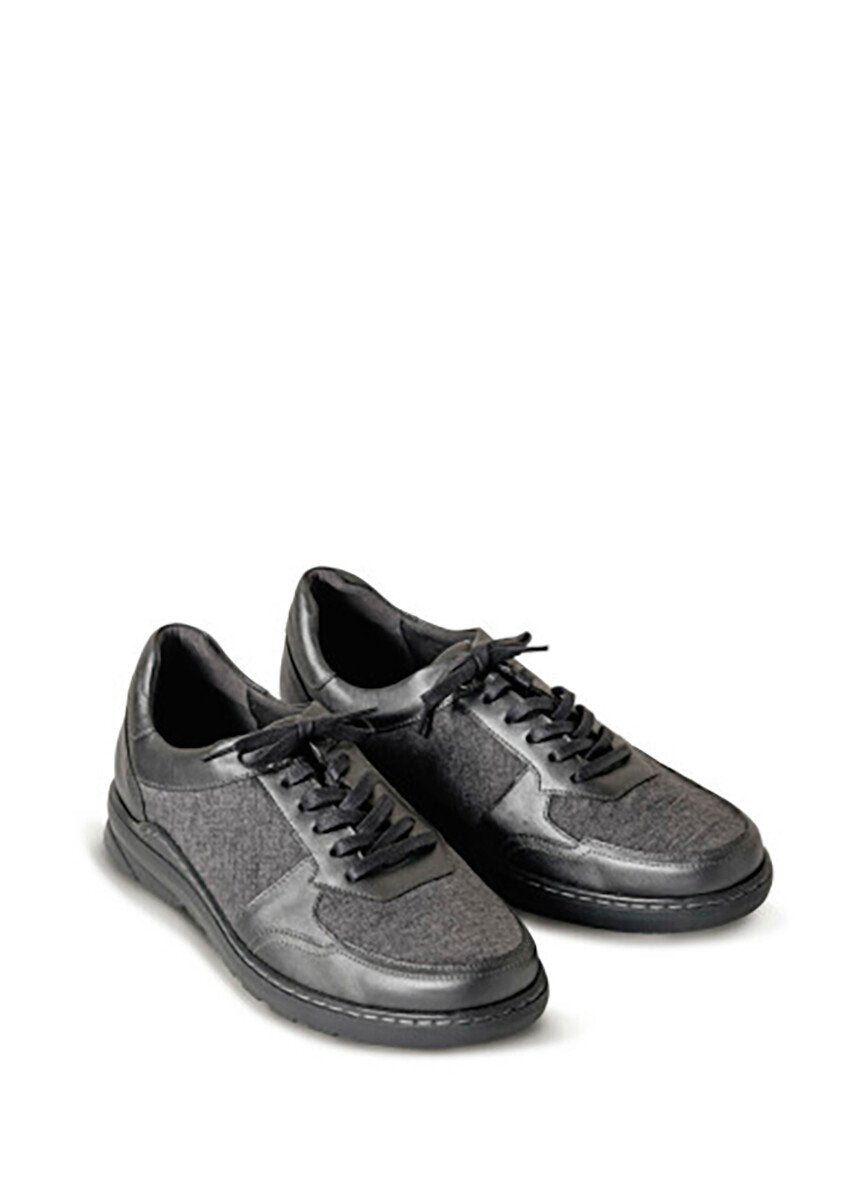 Wide_comfort_leather_and_textile_sneakers_Gray_FA1_slim