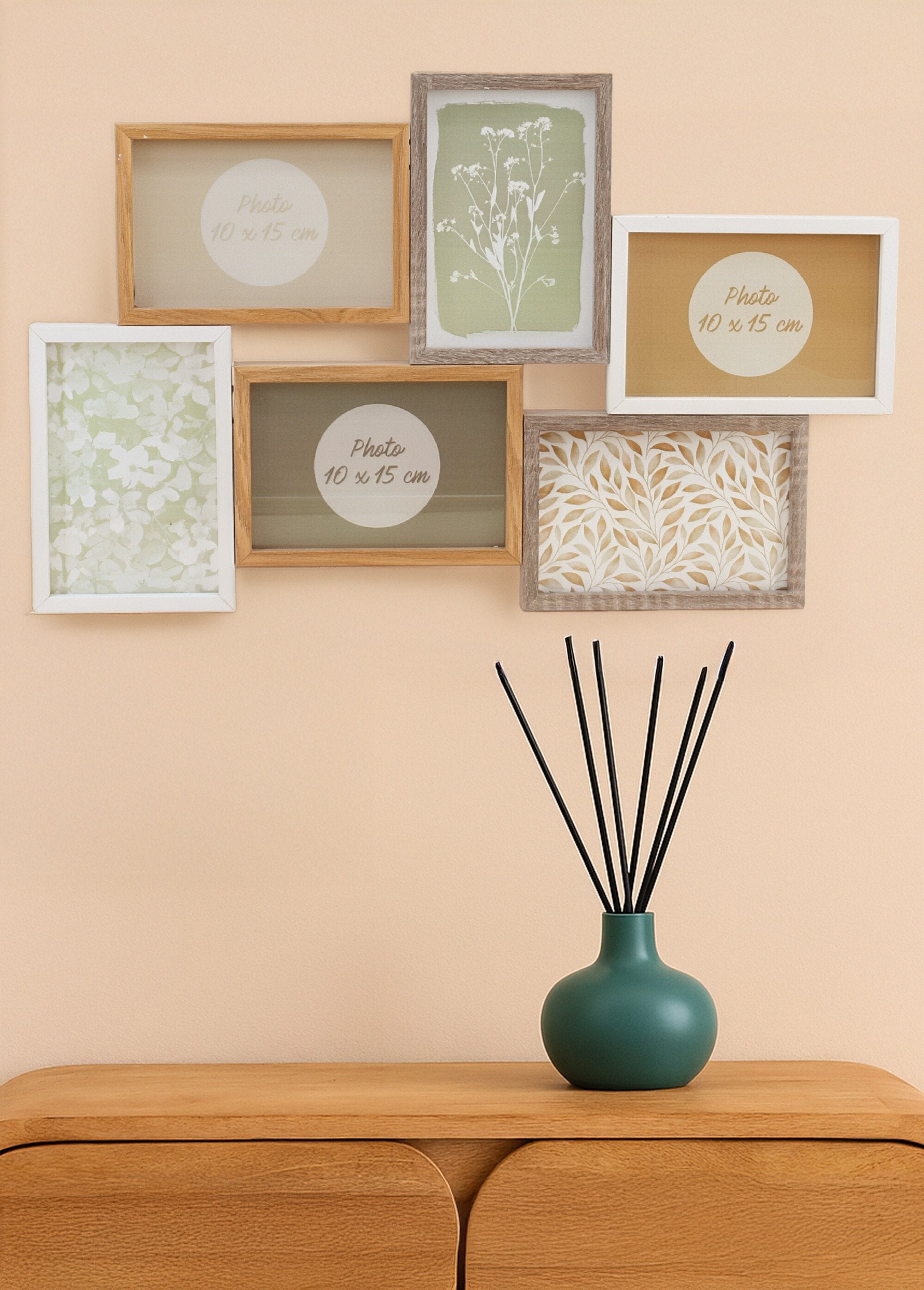 Wooden_photo_frame_for_6_photos_Natural_SF1_slim