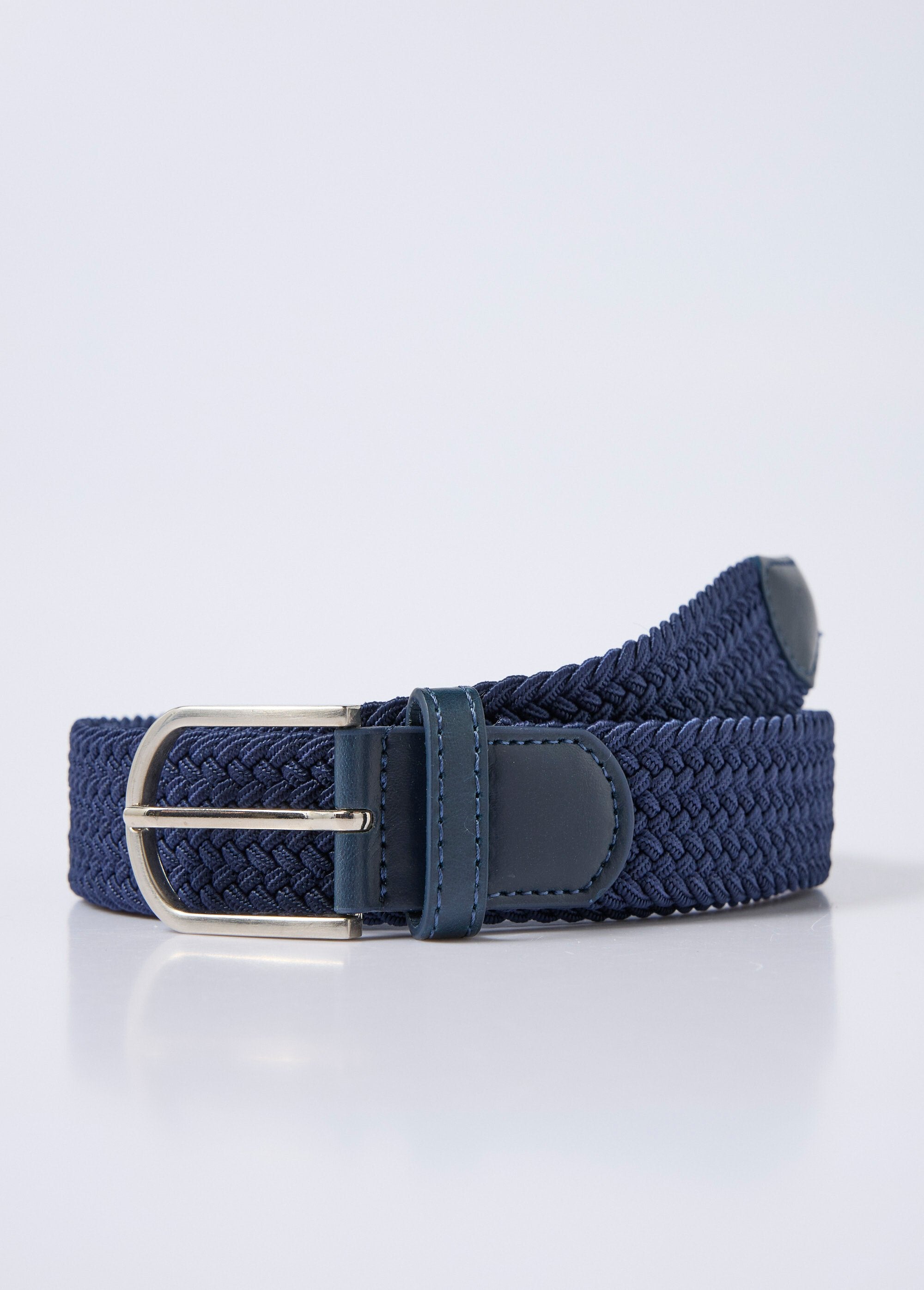 Ceinture_tressée_élastique_taille_unique_Marine_FA1_slim