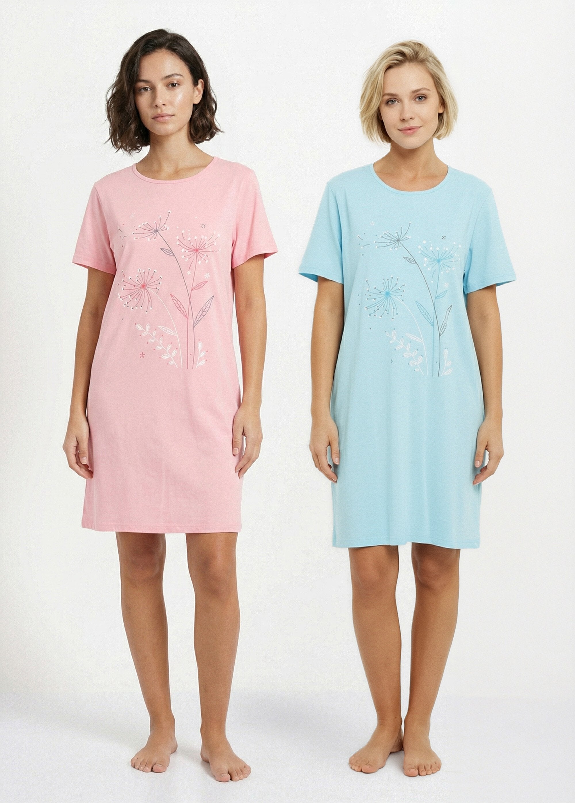 Short_plain_cotton_nightdress_-_set_of_2_Assorted_lot2_FA1_slim