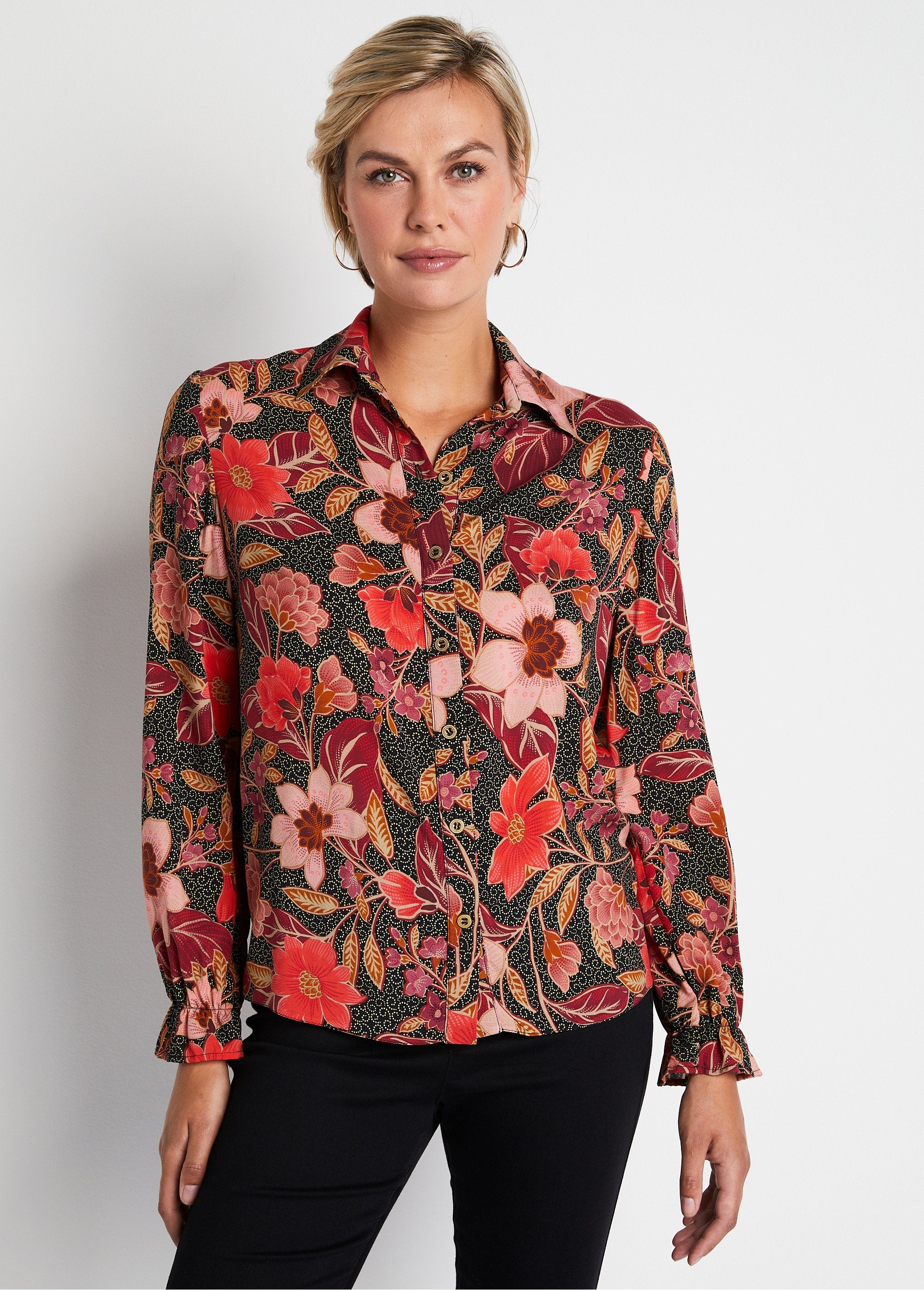 Long_sleeve_floral_pattern_blouse_Coral_imp_FA1_slim