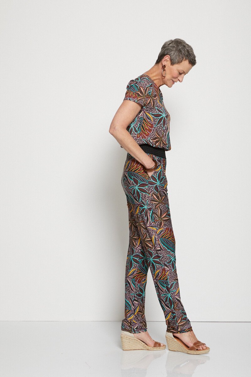 Combinaison-pantalon_maille_extensible_Tomette_et_vert_DR1_slim