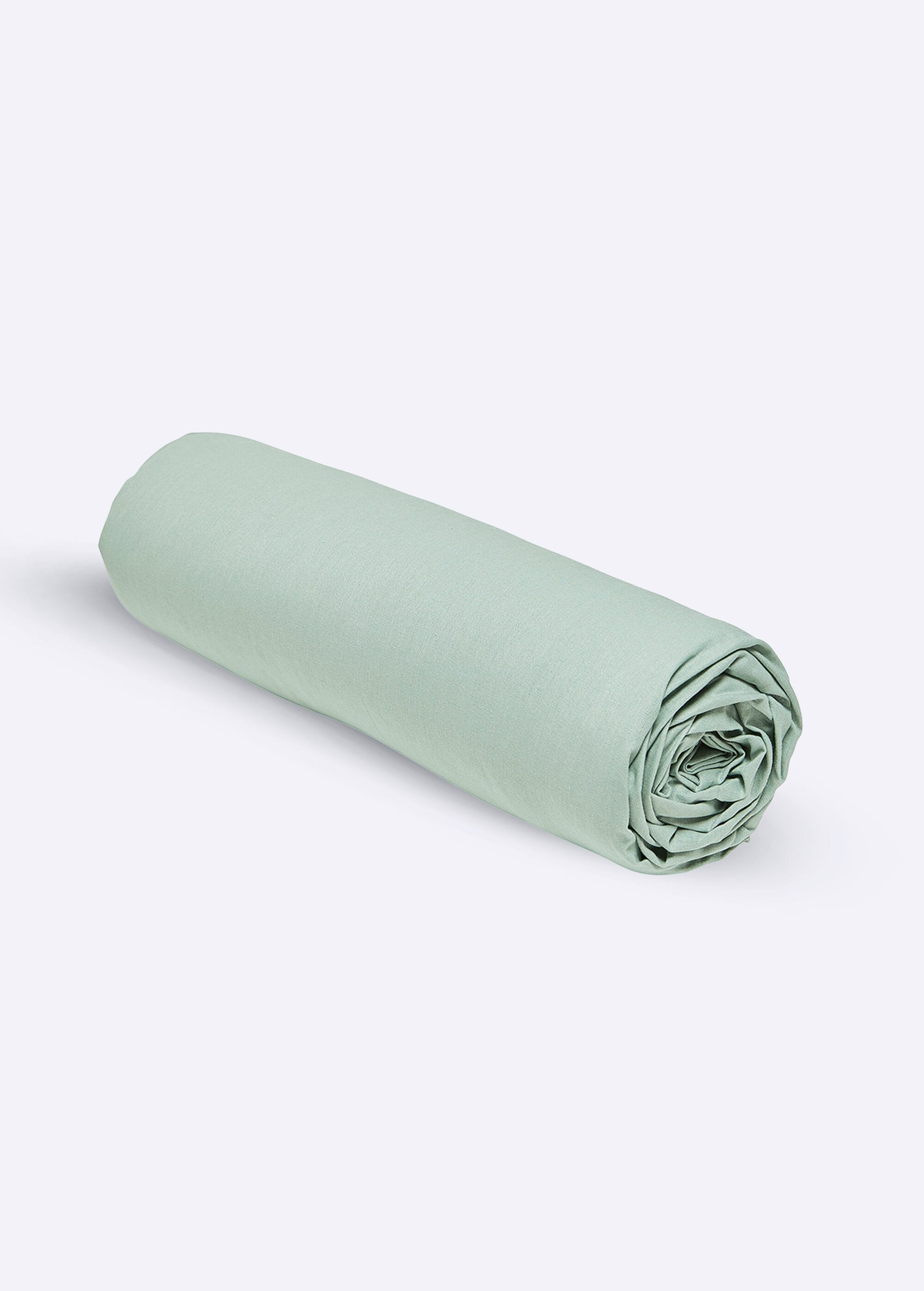 Plain_cotton_fitted_sheet_Celadon_FA1_slim