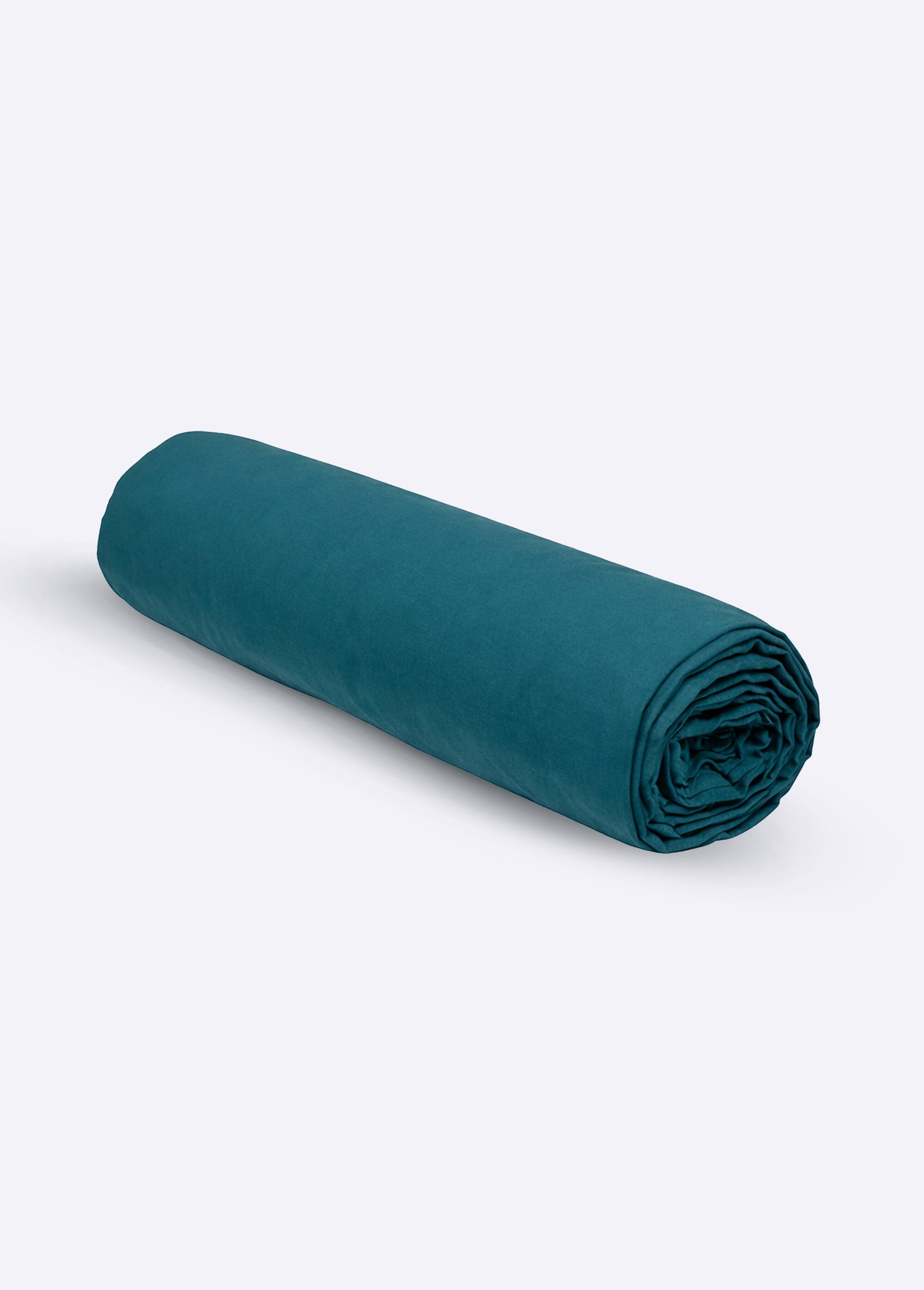 Plain_cotton_fitted_sheet_Peacock_FA1_slim