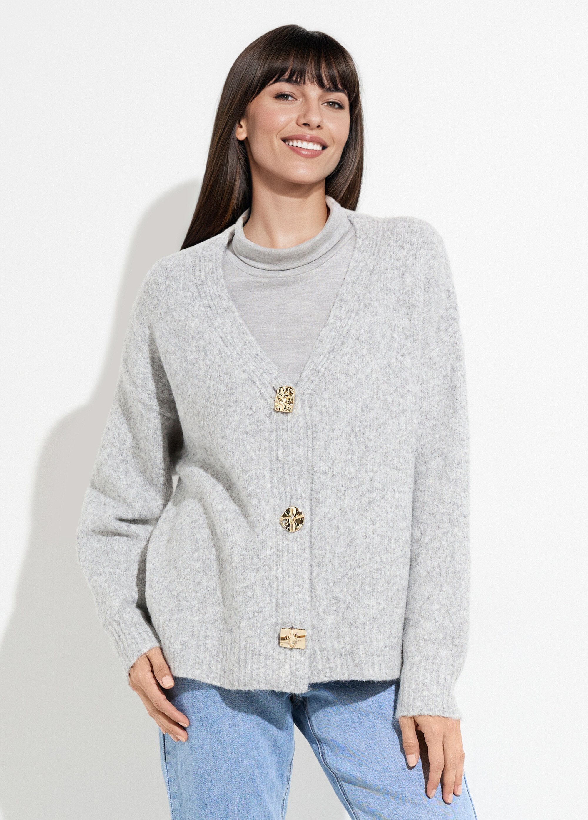 Warm_wool_vest,_metal_jewel_buttons_Gray_FA1_slim