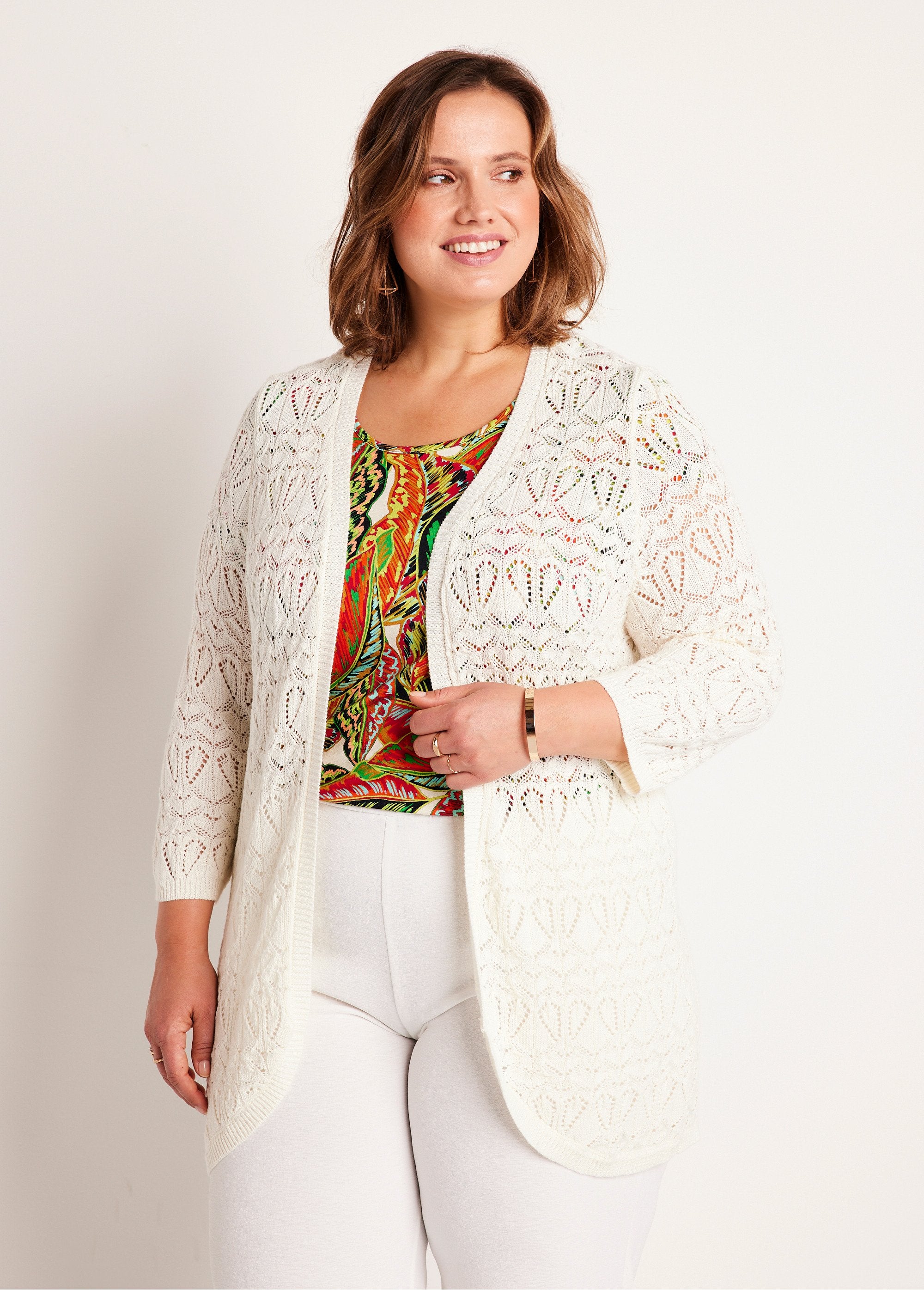 Long_openwork_cotton_cardigan_with_3/4_sleeves_String_FA1_curvy