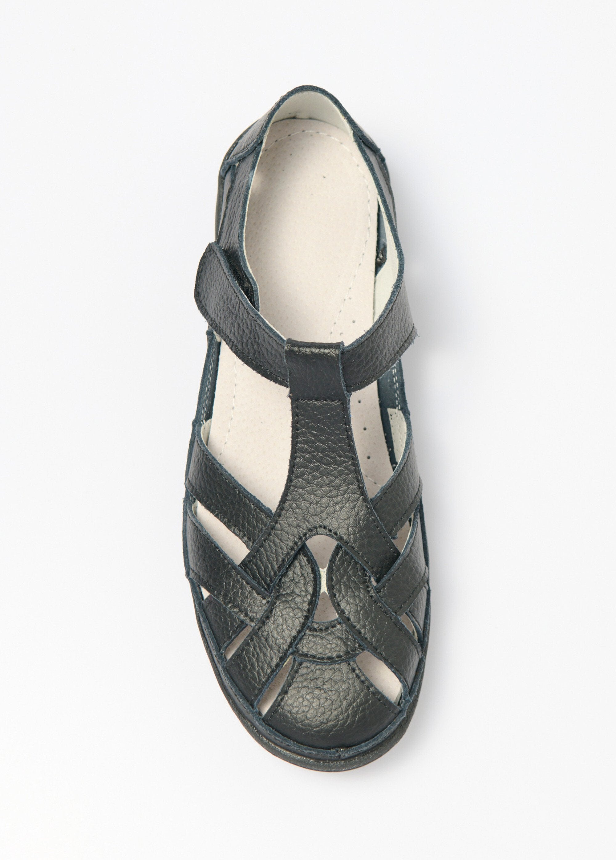 La_Bottine_Souriante®_-_Comfort_width_summer_sandals_Black_OV1_slim