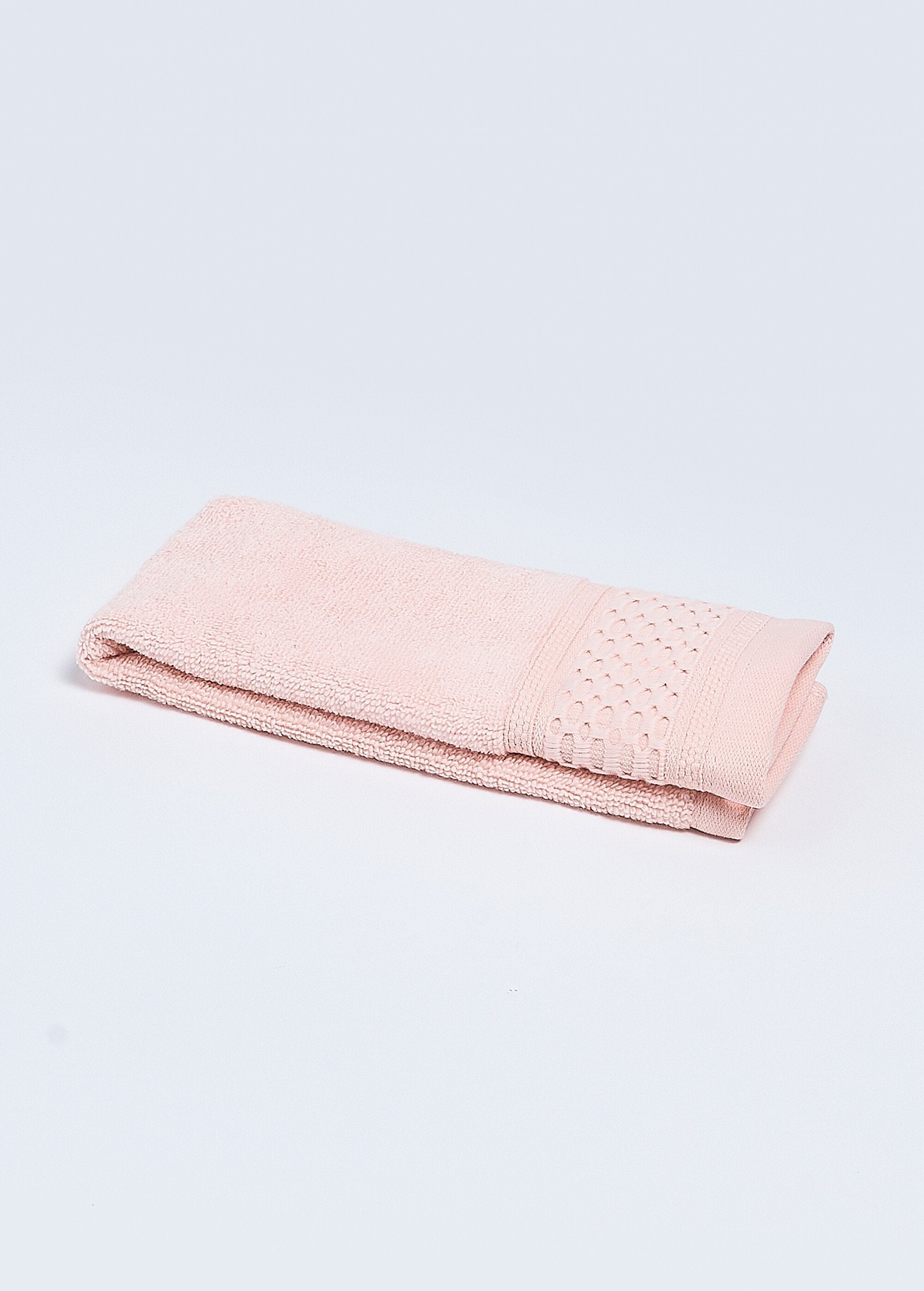 Ligne_de_linge_de_bain_pur_coton_épais_Rose_DE1_slim