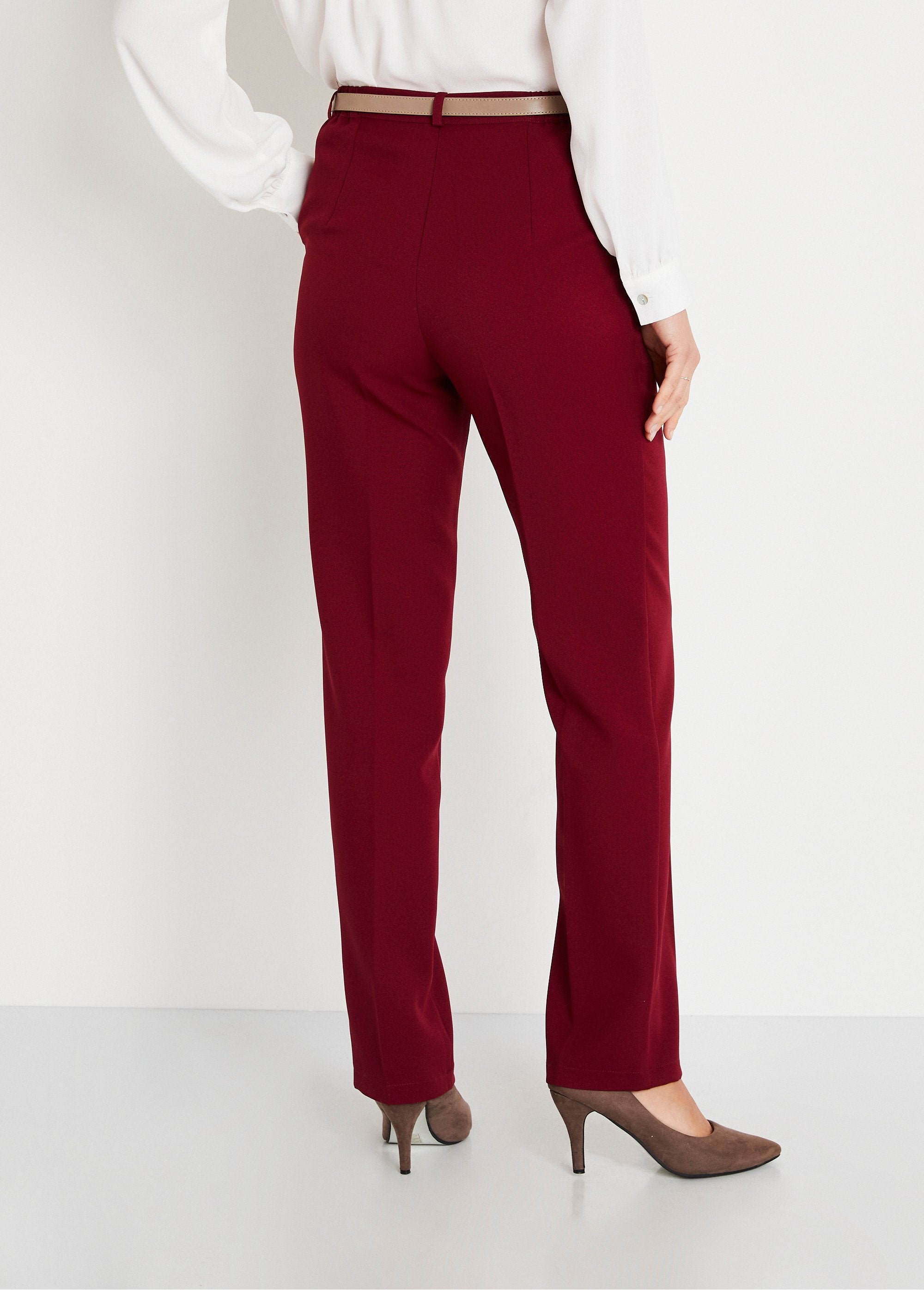 Plain_straight-leg_pants_with_semi-elasticated_waistband_Bordeaux_DO1_slim