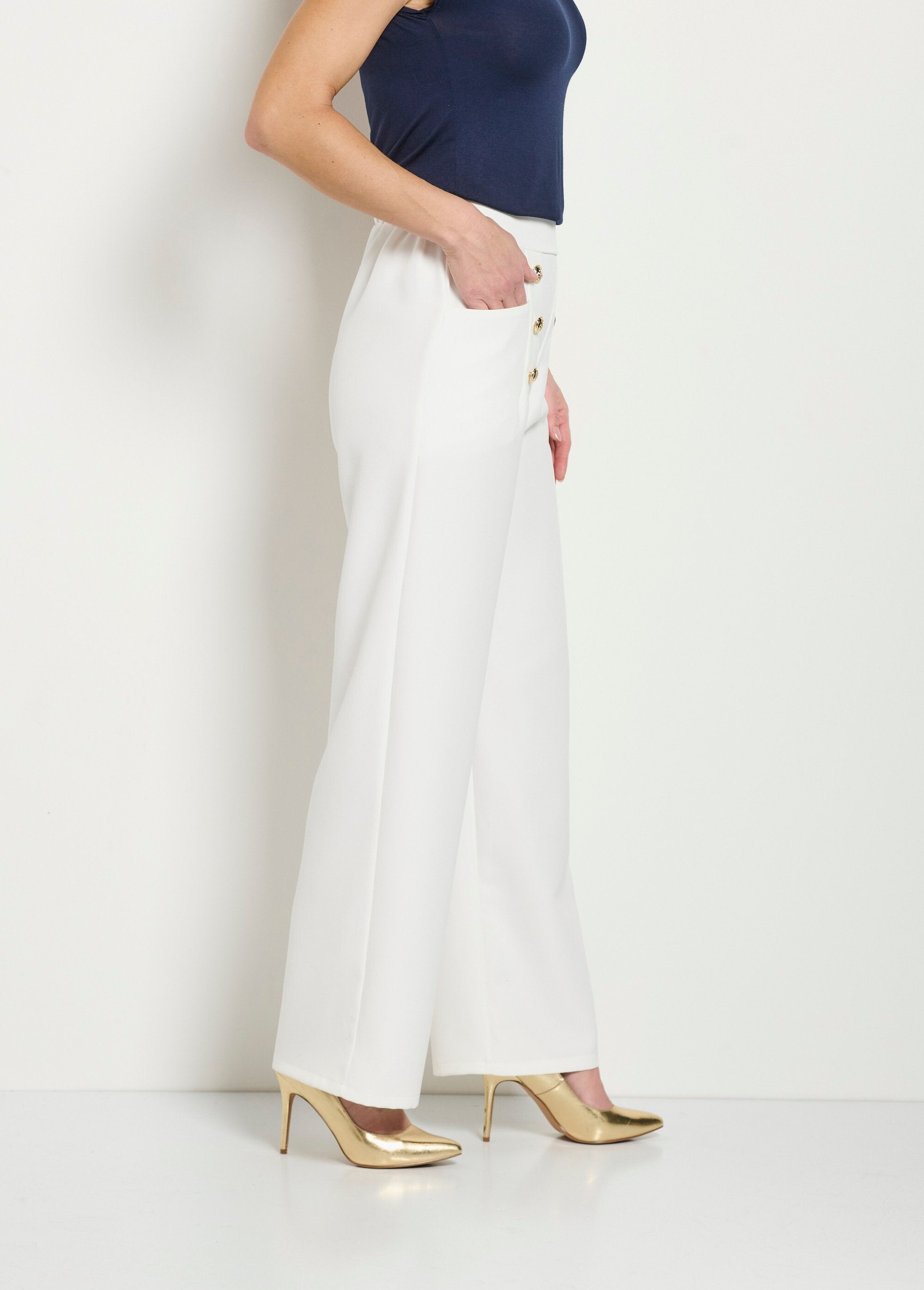 Pantalon_effet_pont_ceinture_élastiquée_dos_Blanc_DR1_slim