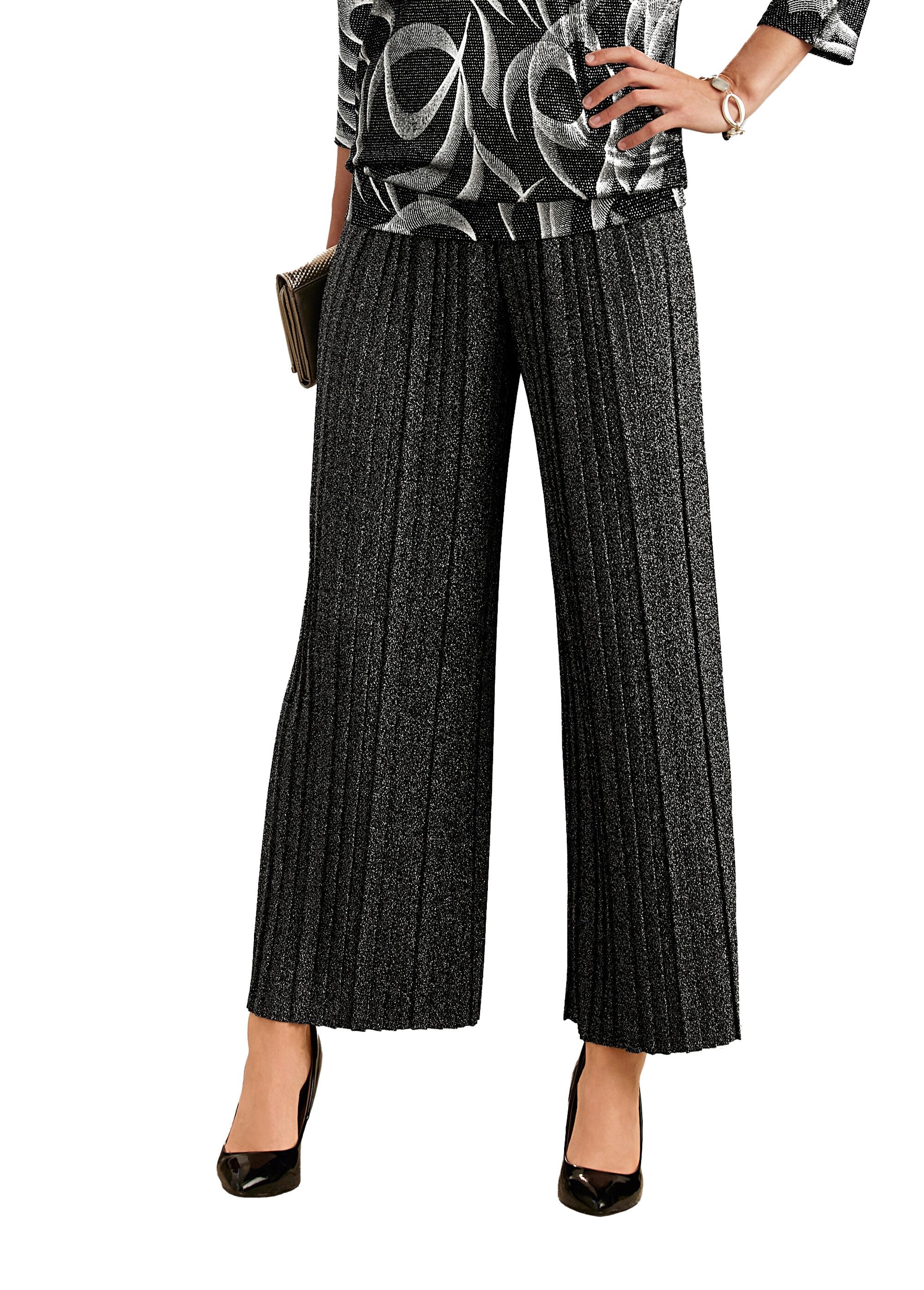 Cropped_wide_pleated_pants_with_elasticated_waist_Glitter_black_FA1_slim