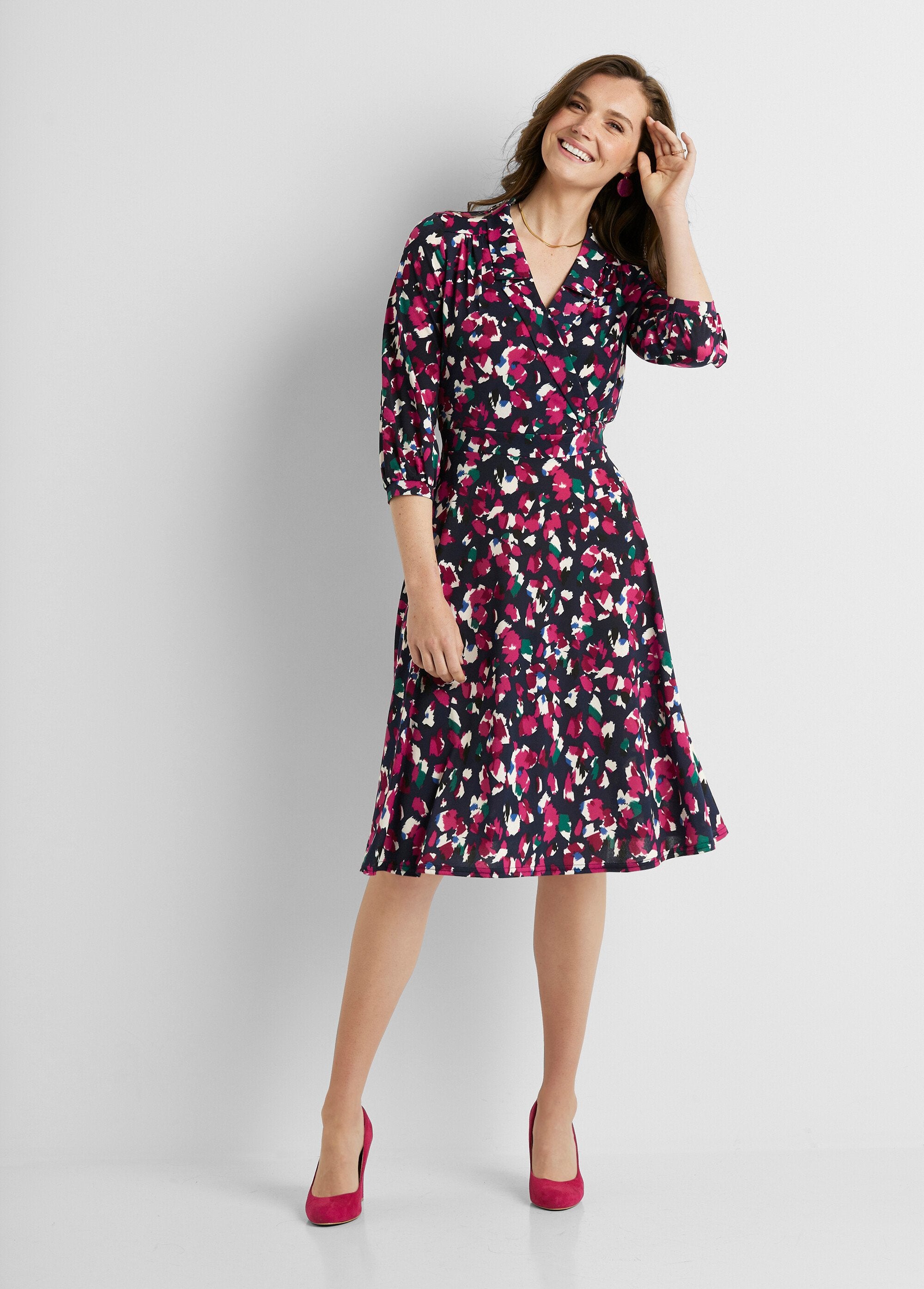 Short_flared_printed_wrap_dress_Fuchsia_print_FA1_slim