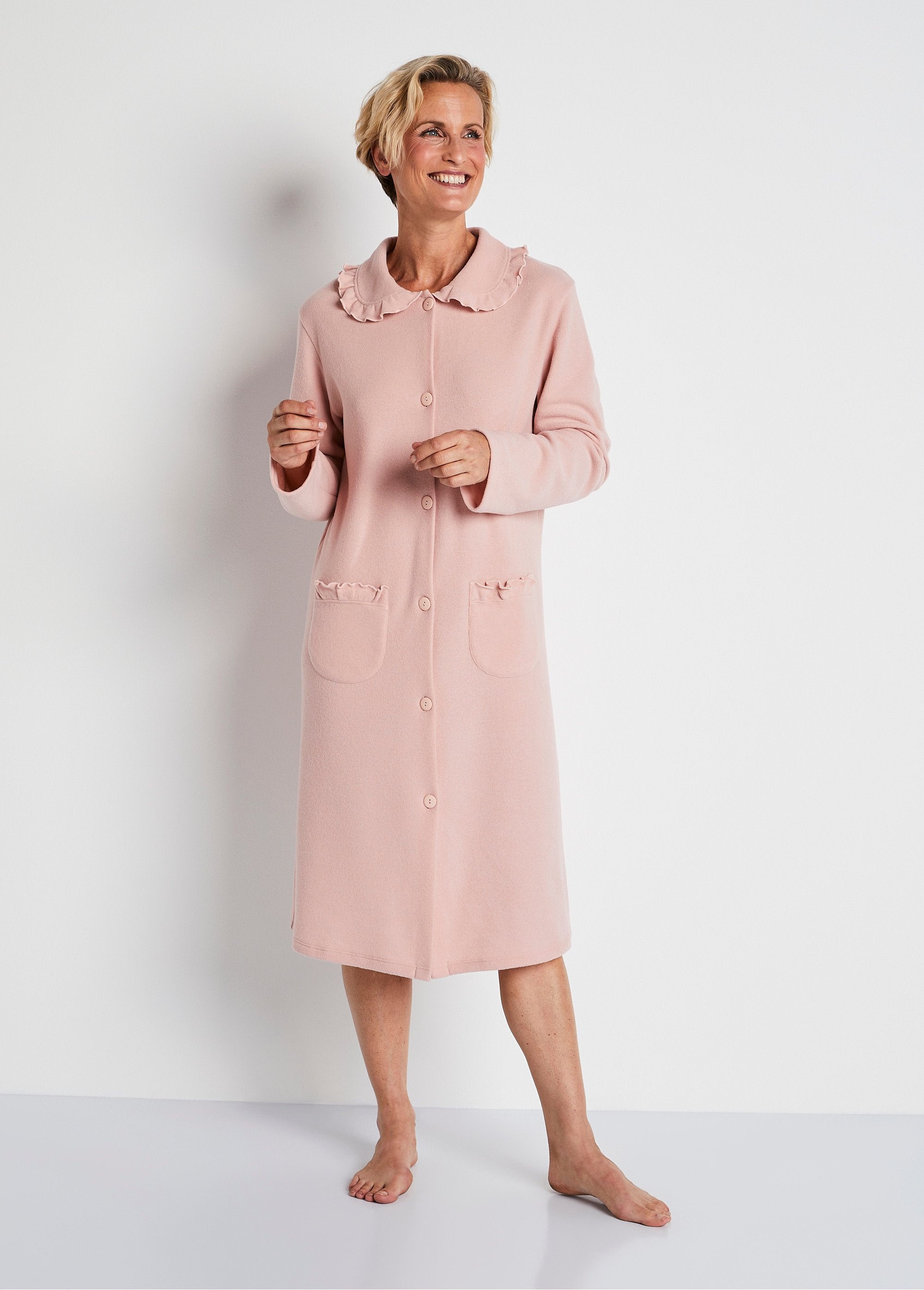 Mid-length_Milano_knit_dressing_gown_Old_pink_FA1_slim